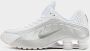 Nike Herenschoenen Shox R4 Wit- Heren Wit - Thumbnail 1
