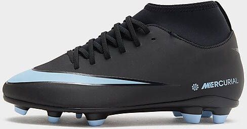 Nike High top voetbalschoenen voor kleuters kids (meerdere ondergronden) Jr. Mercurial Superfly 10 Club Black Kind Black
