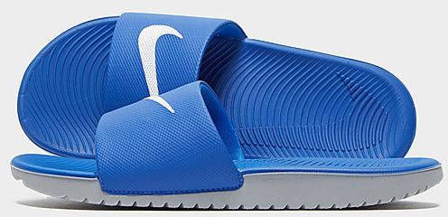 Nike Kawa Slippers Kinderen Hyper Cobalt White Kind Hyper Cobalt White - Foto 5
