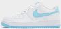 Nike Air Force 1 Lv8 2 (gs) White Sneakers Schoenen white aquarius blue white maat: 36.5 beschikbare maaten:36.5 37.5 38.5 39 40 - Thumbnail 3