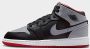 Jordan kinderschoenen Air 1 Mid SE Black Fire Red White Ce t Grey Black Fire Red White Ce t Grey - Thumbnail 2