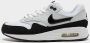 Nike Kinderschoenen Air Max 1 White Pure Platinum Black White Pure Platinum Black - Thumbnail 1