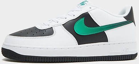 Nike Kinderschoenen Force 1 LV8 2 White Black Malachite Stadium Green White Black Malachite Stadium Green