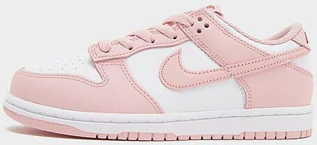 Nike Kleuterschoenen Dunk Low White Pomegranate Pink Glaze Kind White Pomegranate Pink Glaze