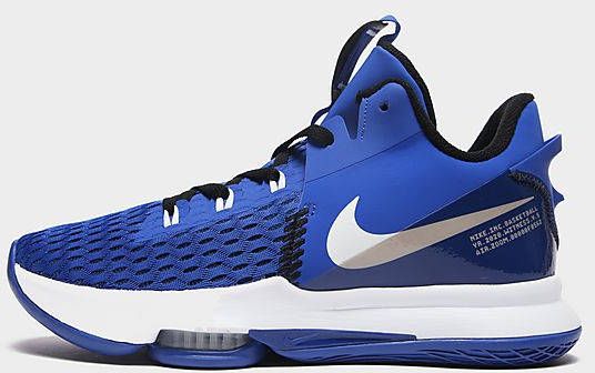 Nike LeBron Witness 5 Basketbalschoen Blauw - Foto 2