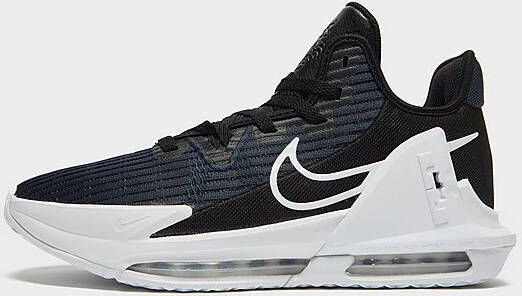 Nike LeBron Witness 6 Basketbalschoenen Black Dark Obsidian White Heren