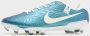 Nike LEGEND 10 ACADEMY FG MG Voetbalschoenen Blauw Wit - Thumbnail 2