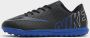Nike Low top voetbalschoenen voor kleuters kids (turf) Jr. Mercurial Vapor 15 Club Black Hyper Royal Chrome- Dames Black Hyper Royal Chrome - Thumbnail 4