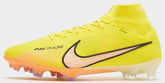 Nike Zoom Mercurial Superfly 9 Elite FG Voetbalschoenen (stevige ondergrond) Geel - Foto 3