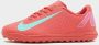Nike Low-top voetbalschoenen voor kleuters kids (turf) Jr. Mercurial Vapor 16 Club Ember Glow Aurora Green- Ember Glow Aurora Green - Thumbnail 4