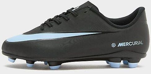 Nike MG Low-top voetbalschoenen voor kleuters kids (meerdere ondergronden) Jr. Mercurial Vapor 16 Club Black- Dames Black