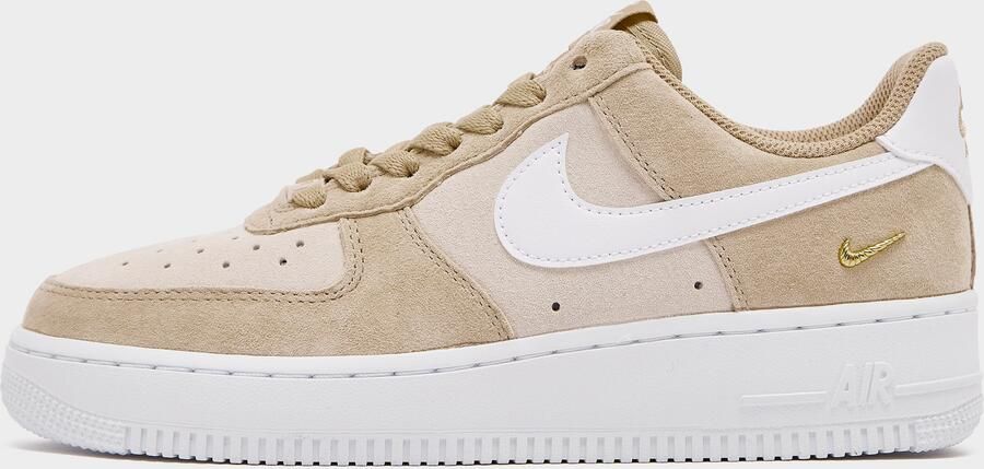 Nike Sportswear Sneakers laag 'AIR FORCE 1 '07' beige chamois wit