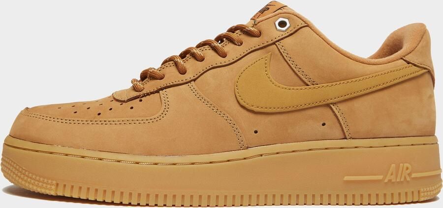 Nike Air Force 1 '07 Wb Flax Wheat Gum Light Brown Black Schoenmaat 44 1 2 Sneakers CJ9179 200 - Foto 4