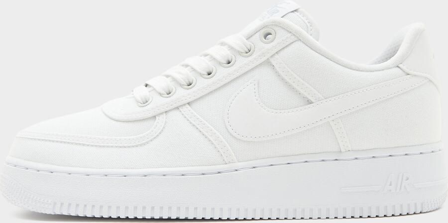 Nike Air Force 1 Canvas Wit- Heren Wit