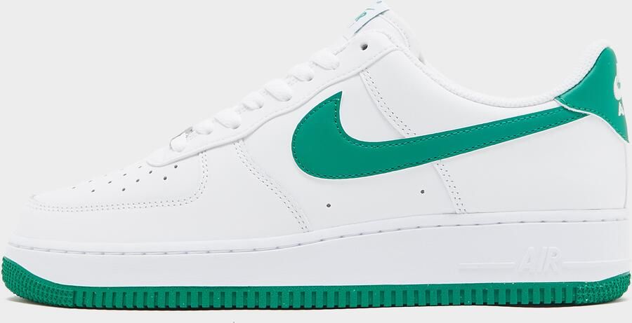 Nike Air Force 1 Heren White White Malachite- Heren White White Malachite - Foto 4