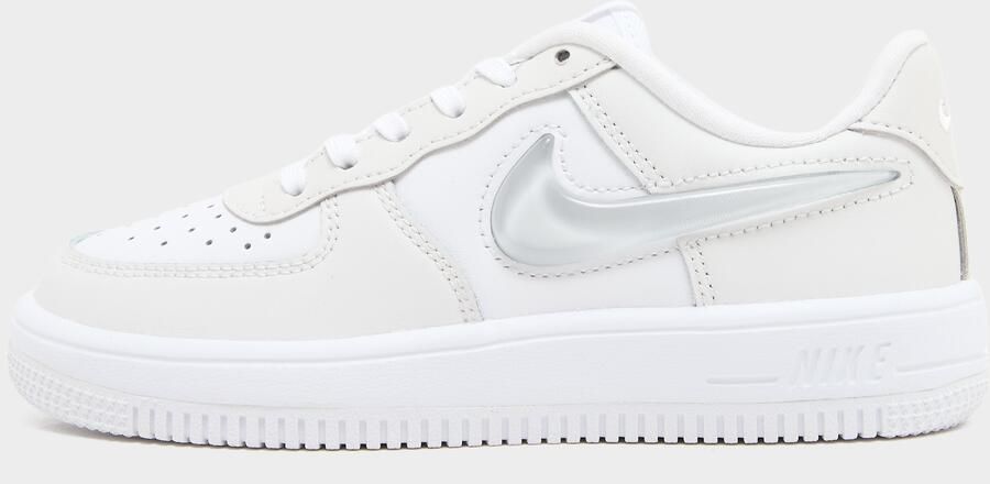 Nike Kleuterschoenen Force 1 Low 'Jelly Swoosh' Wit Kind Wit
