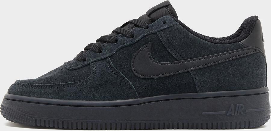 Nike Air Force 1 Suede Junior Zwart Kind Zwart