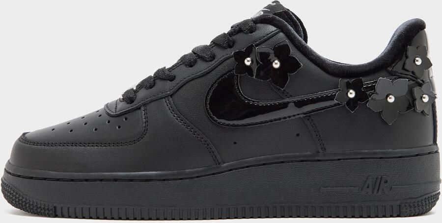 Nike Sneakers Air Force 1 Low '07 Florette Black Off-Noir Women's - Foto 2