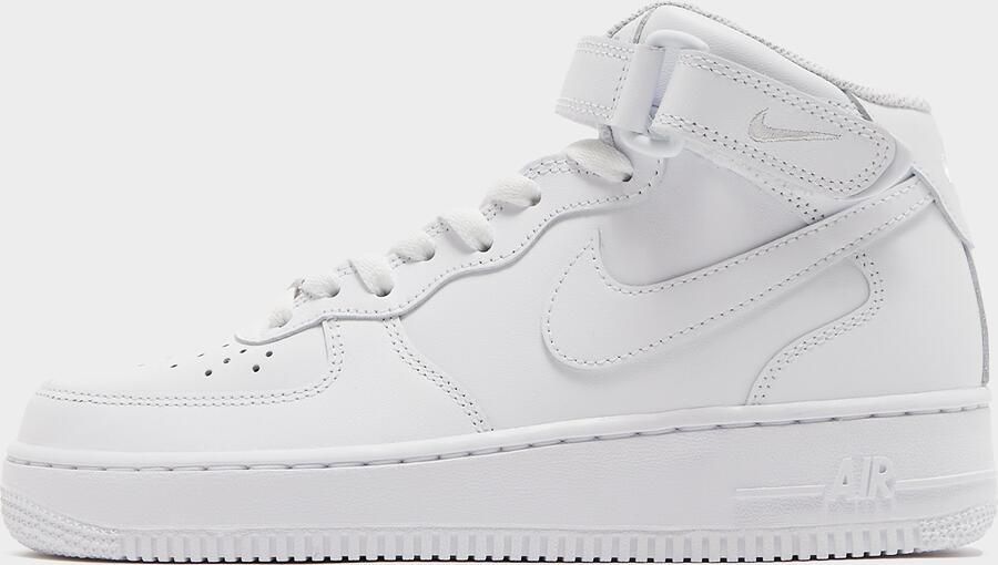 Nike Air Force 1 Mid LE Triple White Sneakers Kinderen White White White - Foto 6