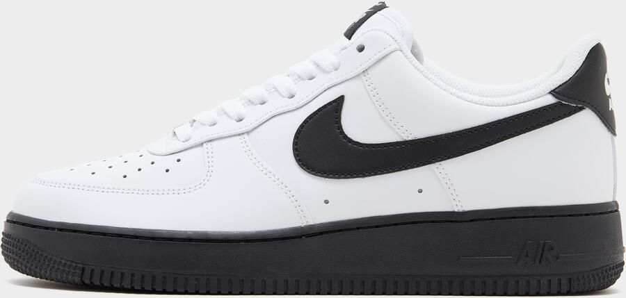 Nike Air Force 1 Low '07 White Black Sneakers Unisex Wit Zwart - Foto 2