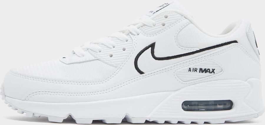 Nike Air Max 90 Heren Sneakers White Black Halve doos - Foto 4
