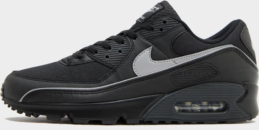 Nike Herenschoenen met reflecterende accenten Air Max 90 Premium Zwart- Heren Zwart - Foto 3