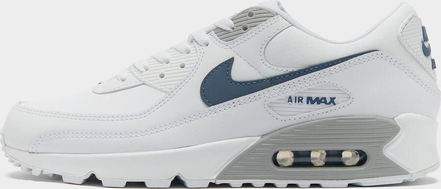 Nike Air Max 90 Limited Edition Heren Sneaker Wit Blauw Doos zonder deksel - Foto 2