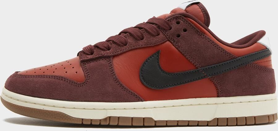Nike Herenschoenen Dunk Low Retro SE Leather Suede Brown- Heren Brown