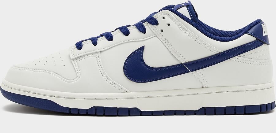 Nike Herenschoenen Dunk Low Retro SE Leather Suede Wit- Heren Wit