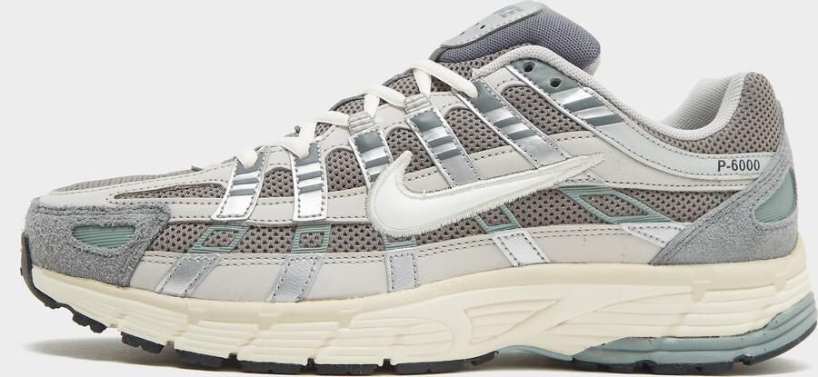 Nike Schoenen P-6000 Flat Pewter Light Iron Ore Metallic Silver White- Heren Flat Pewter Light Iron Ore Metallic Silver White - Foto 4
