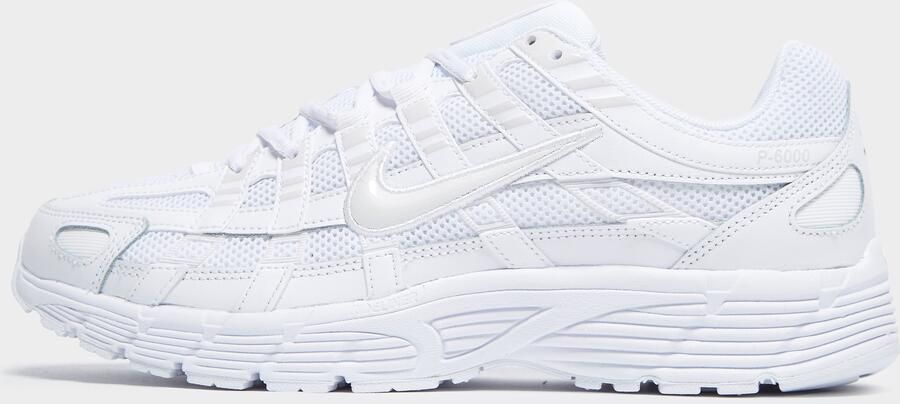 Nike Herenschoenen P-6000 suède Wit- Heren Wit