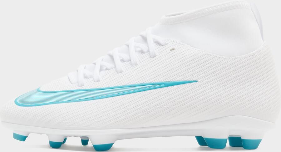 Nike High-top voetbalschoen voor kids (meerdere ondergronden) Jr. Mercurial Superfly 11 Club Wit Kind Wit