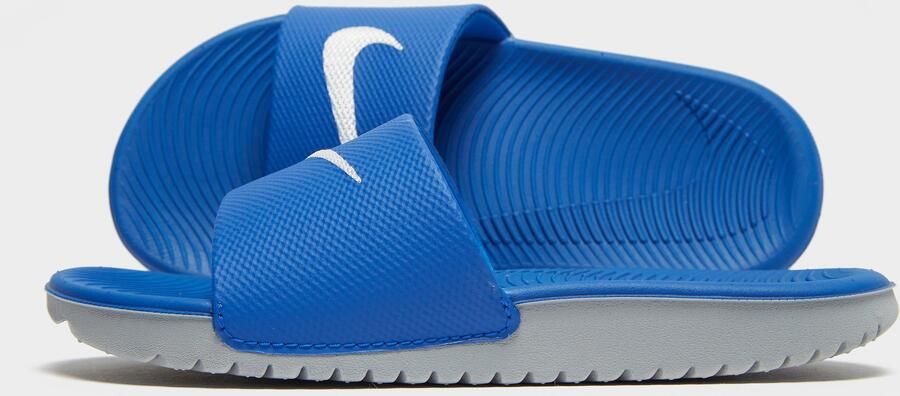 Nike Kawa Slippers Kinderen Hyper Cobalt White Kind Hyper Cobalt White - Foto 7