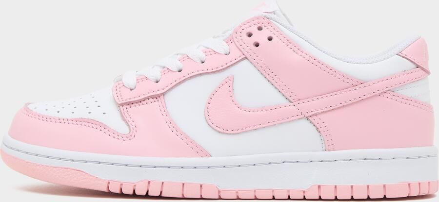 Nike Dunk Low (GS) Limited Edition Unisex Sneaker Wit Roze - Foto 2