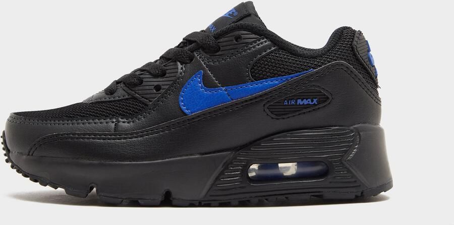 Nike Kleuterschoenen Air Max 90 'Neon' EasyOn Zwart