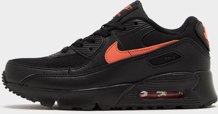 Nike Kleuterschoenen Air Max 90 'Neon' EasyOn Zwart Kind Zwart