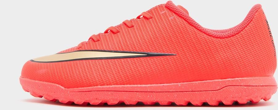 Nike Low-top voetbalschoen voor kids (turf) Jr. Mercurial Vapor 17 Club Rood Kind Rood