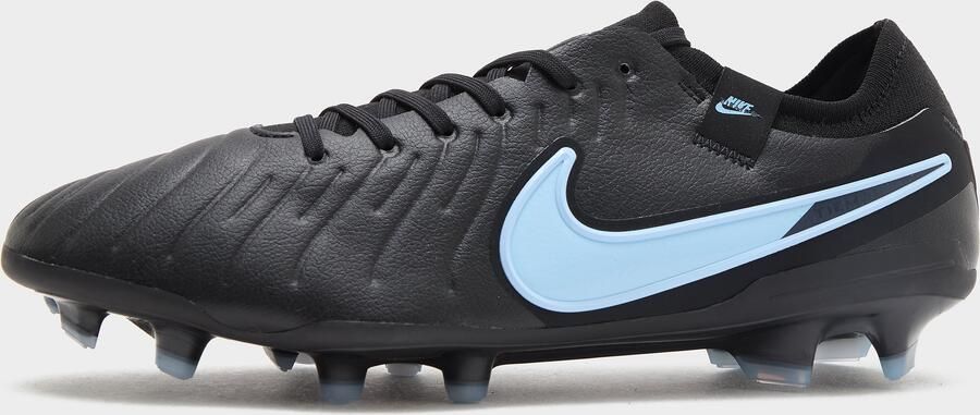 Nike Low top voetbalschoenen (stevige ondergrond) Tiempo Legend 10 Pro Zwart- Heren Zwart