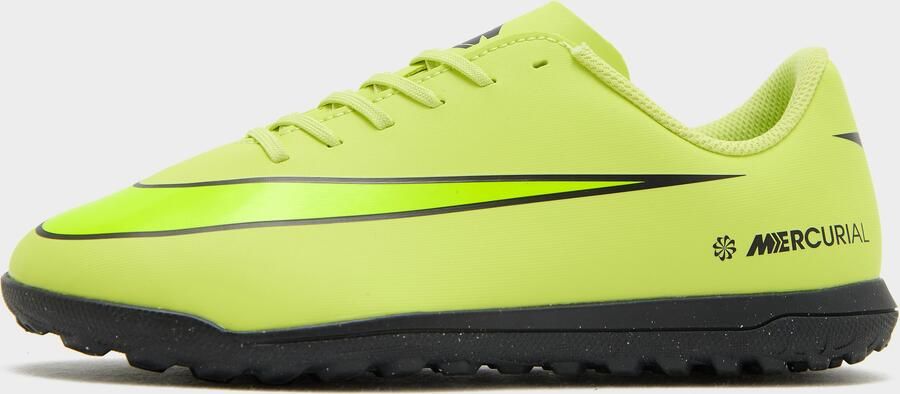 Nike Low-top voetbalschoenen voor kleuters kids (turf) Jr. Mercurial Vapor 16 Club Geel