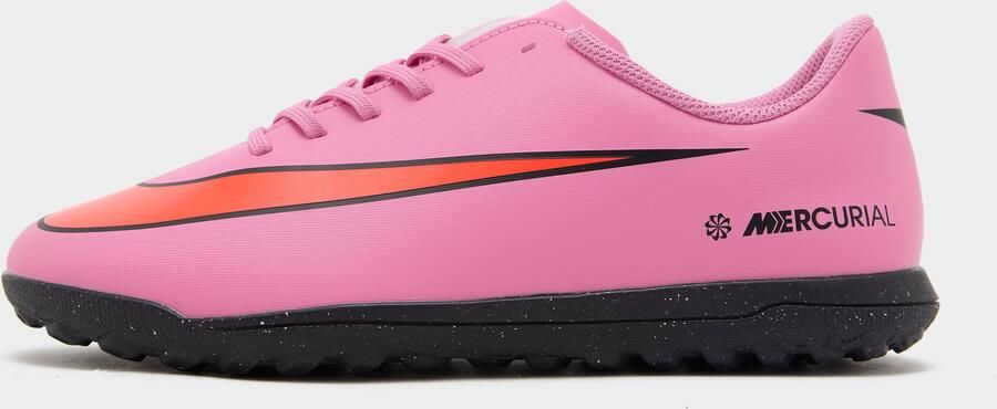 Nike Low-top voetbalschoenen voor kleuters kids (turf) Jr. Mercurial Vapor 16 Club Roze - Foto 3