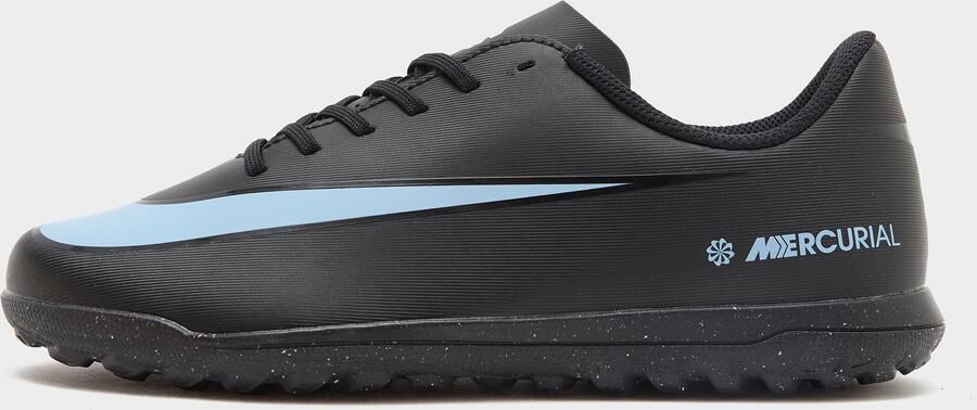 Nike Low-top voetbalschoenen voor kleuters kids (turf) Jr. Mercurial Vapor 16 Club Zwart