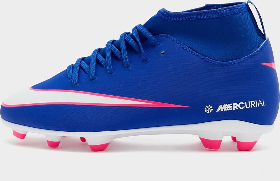 Nike Mercurial Superfly 10 Club FG Junior Blauw Kind Blauw