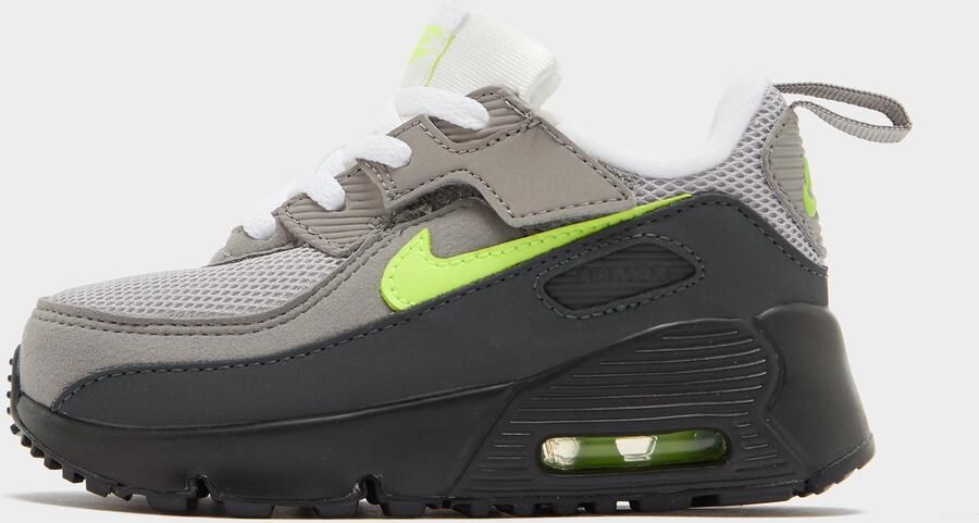 Nike Schoenen voor baby's peuters Air Max 90 'Neon' EasyOn Grijs Kind Grijs