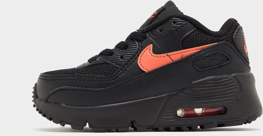 Nike Schoenen voor baby's peuters Air Max 90 'Neon' EasyOn Zwart Kind Zwart