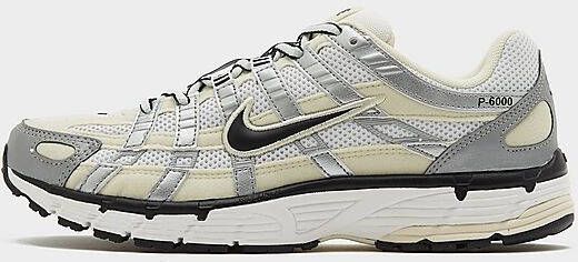 Nike P-6000 Coconut Milk Summit White Metallic Silver Black- Heren Coconut Milk Summit White Metallic Silver Black