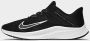 Nike Quest 3 hardlloopschoenen zwart wit grijs - Thumbnail 4