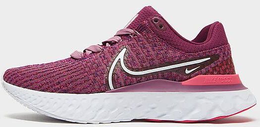 Nike React Infinity Run Flyknit 3 DD3024-500 Vrouwen Purper Hardloopschoenen - Foto 4