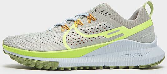 Nike React Pegas Trailrunningschoenen Heren Lt Iron Ore Volt Cobblestone - Foto 4