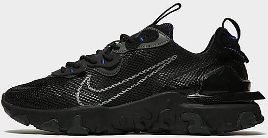 Nike React Vision Heren Black Racer Blue Dark Smoke Grey Particle Grey- Heren