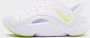 Nike Sandalen voor kleuters Aqua Swoosh White Pure Platinum Volt White Pure Platinum Volt - Thumbnail 2